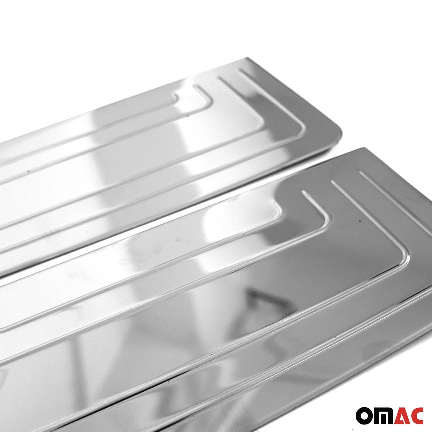 Ornamente prag uși pentru VW Transporter T5 2003-2015, oțel inoxidabil, set 2 piese