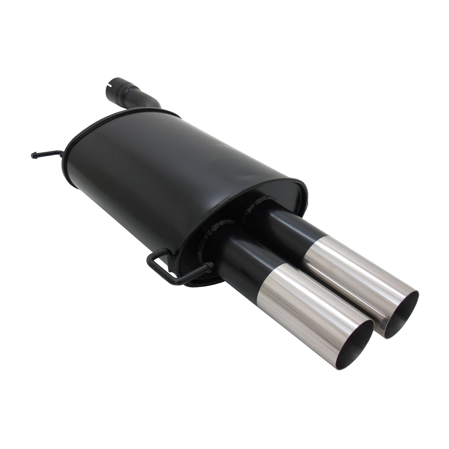 Novus Sportauspuff für BMW E61 2x76mm RL-Design Endschalldämpfer mit ABE