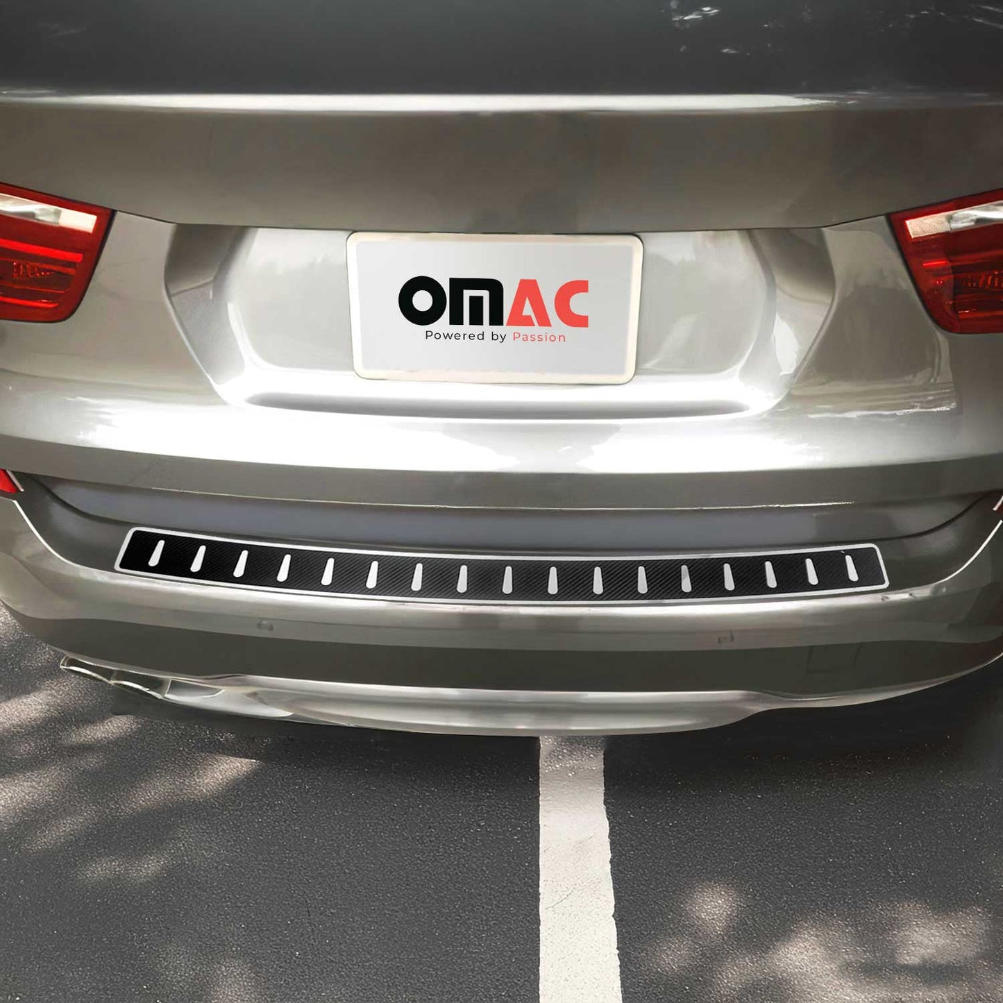 Ladekantenschutz Stoßstange für VW Golf 2012-2021 Edelstahl Kohlefaserfolien