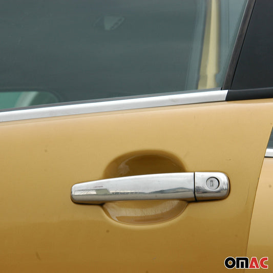 Türgriff Blende Türgriffkappen für Citroen C2 2003-2009 2-Tür Edelstahl 4x