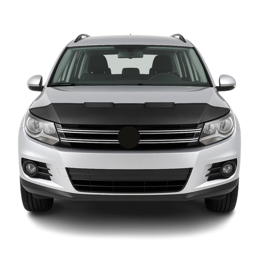 Protecție capotă anti-ciobituri pentru VW Tiguan 2007-2016, jumătate neagră