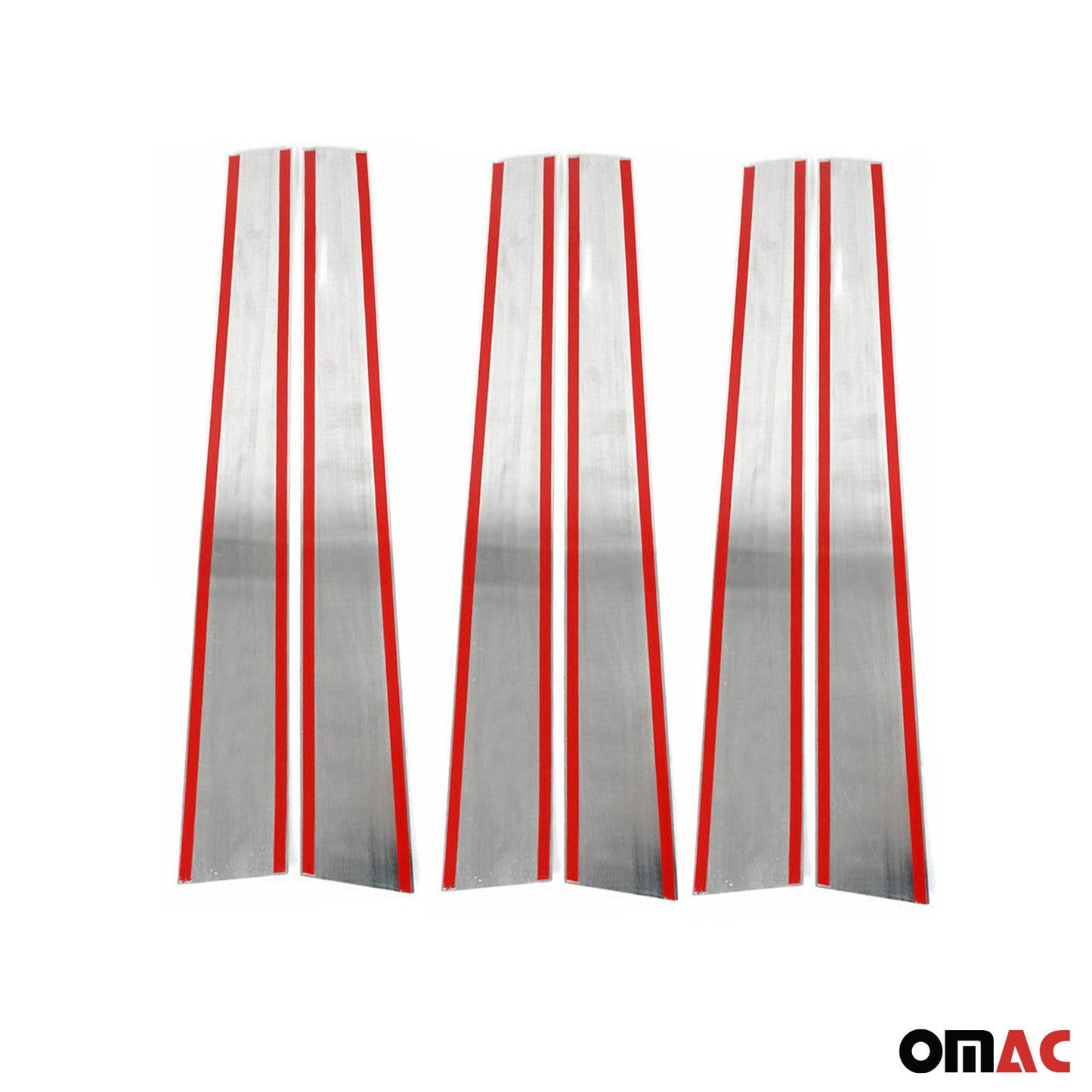 B-Säule C-Säule Türsäulen Verkleidung für Ssangyong Grand Musso 2018-2021 Chrom