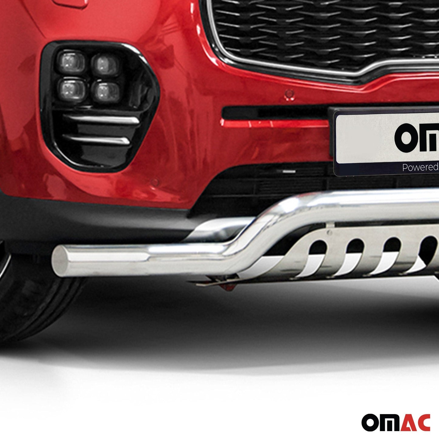 Bară de protecție față pentru Kia Sportage 2015-2018 cu ABE (omologare de tip germană) oțel argintiu