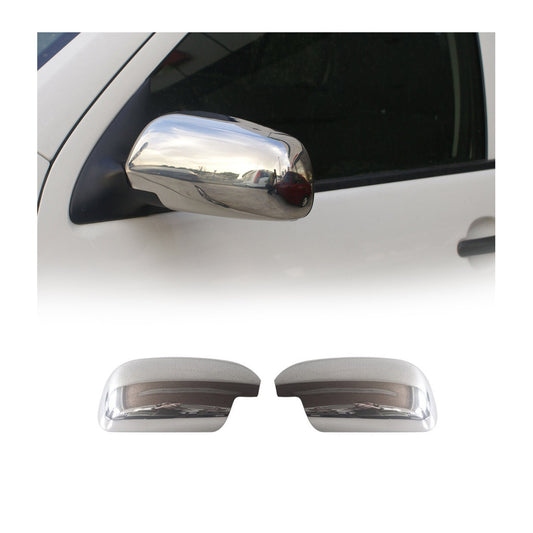 Spiegelkappen Spiegelabdeckung für Skoda Superb 2001-2008 Edelstahl Silber 2tlg