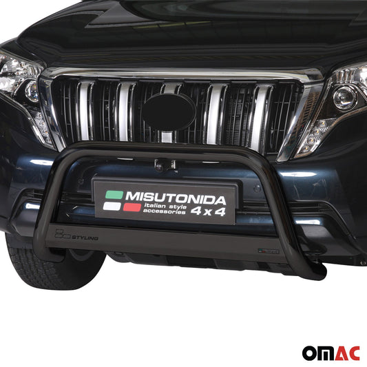 Frontbügel Frontschutz für Toyota Land Cruiser Prado J150 2014-2017 ø63 Schwarz