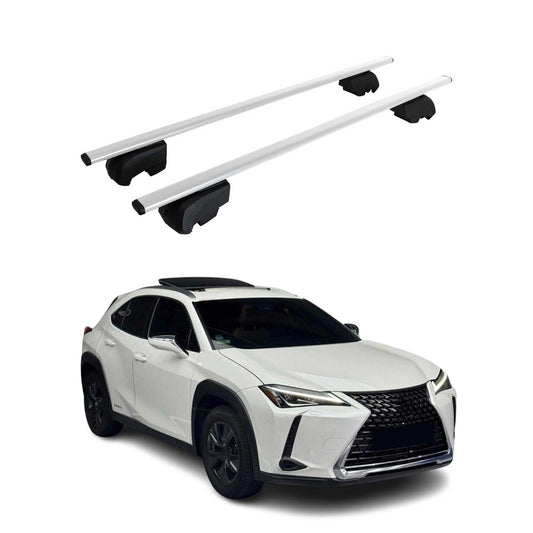 Dachträger Gepäckträger für Lexus UX ZA10 2019-2025 Grundträger ABE Silber