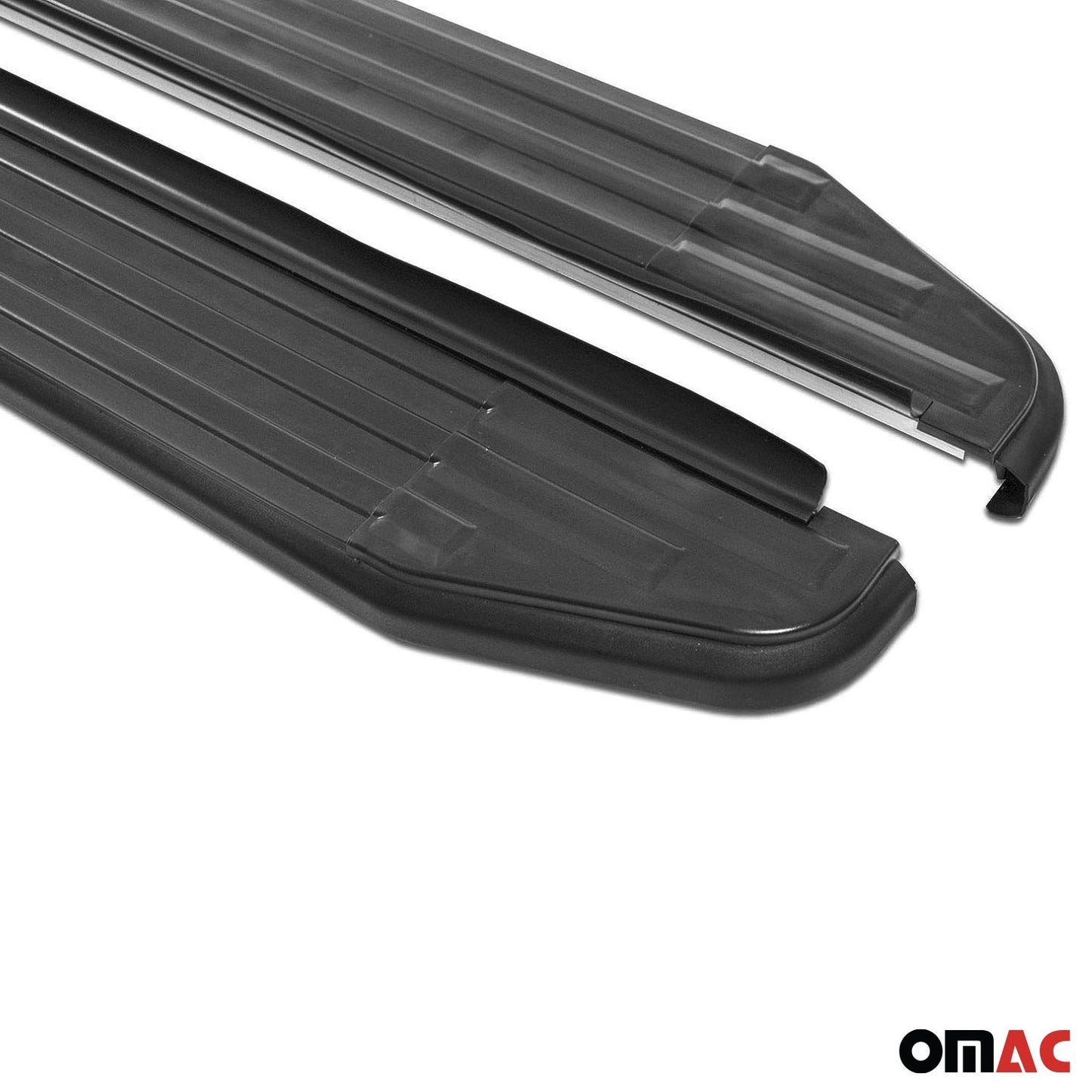 Trittbretter Seitenschweller für Ford Kuga 2008-2013 Alu Schwarz ABE