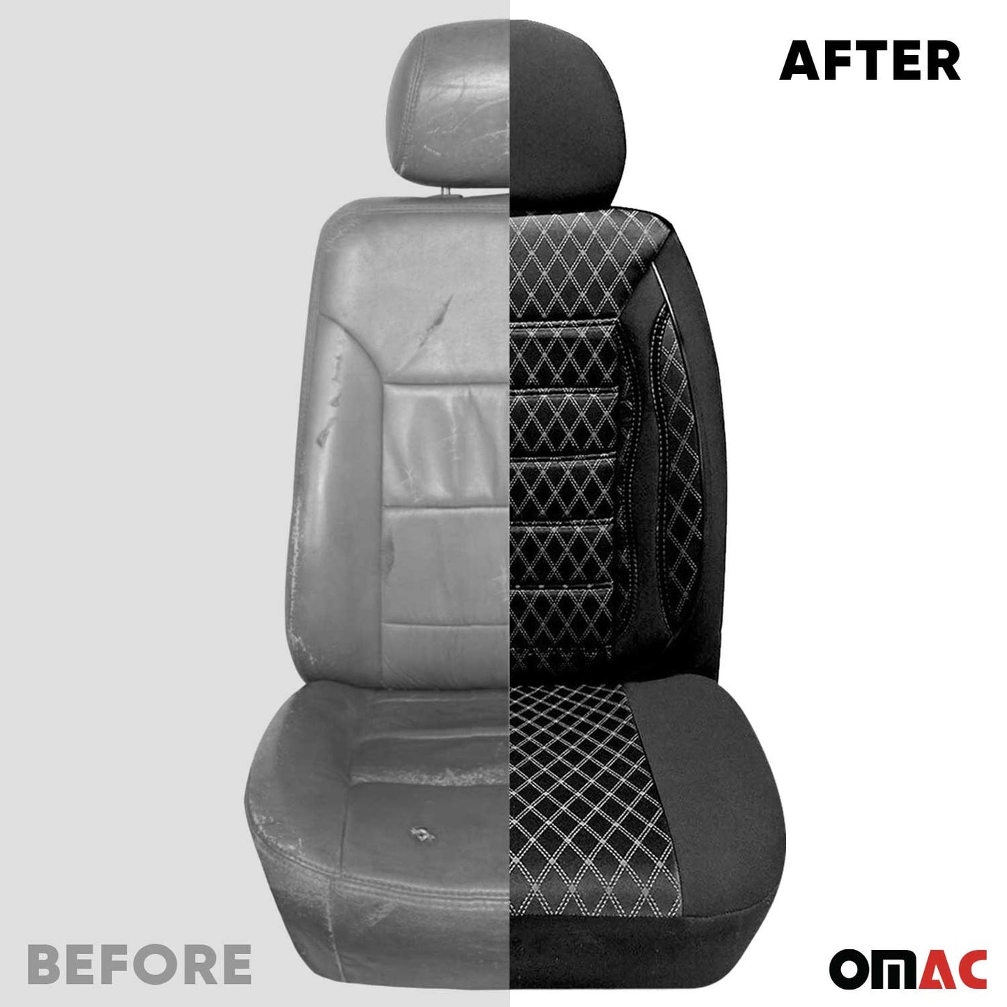 Huse scaune pentru Citroen Jumper 2014-2024, negre, 2+1 față