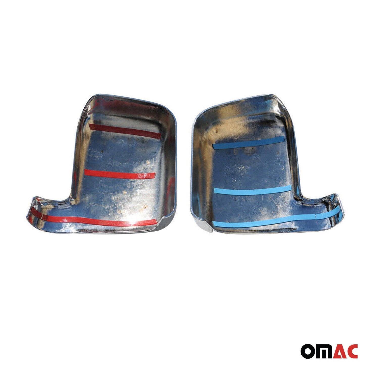 Spiegelkappen Spiegelabdeckung für Ford Tourneo Connect 2002-2009 Chrom ABS