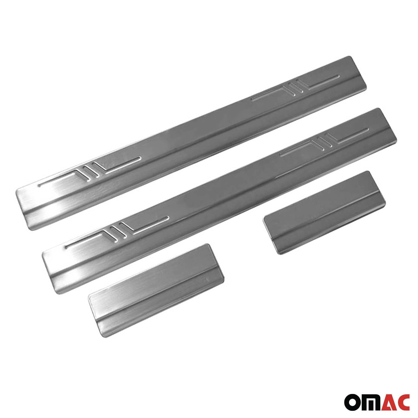 Einstiegsleisten Türschweller für Ford Focus C-Max 2003-2007 Edelstahl Silber 4x