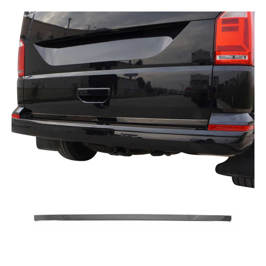 Bandă decorativă portbagaj, bandă decorativă spate pentru VW T6 T6.1 toate modelele 2015-2024, partea inferioară din oțel inoxidabil, culoare închisă