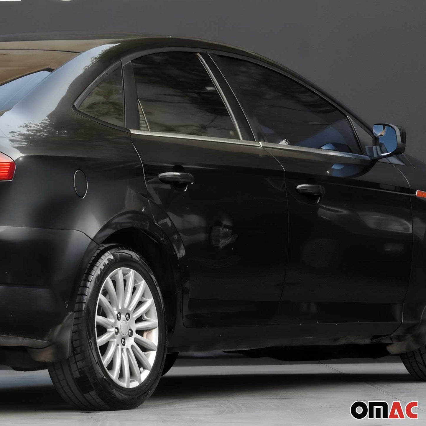 Benzi decorative pentru geamuri Ford Mondeo mk4 2007-2014, oțel inoxidabil cromat, 4 bucăți