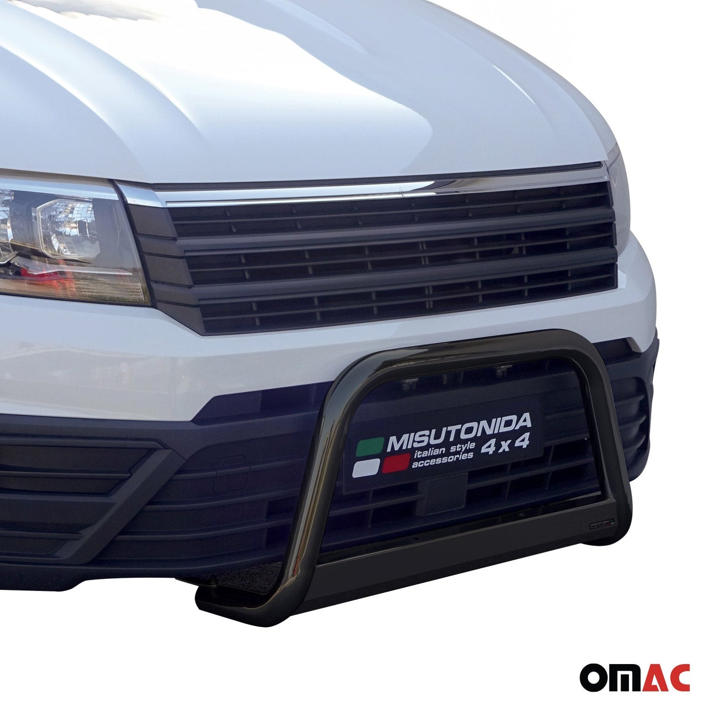 Frontbügel Frontschutzbügel für VW Crafter 2017-2025 ø63mm Stahl Schwarz Schutz