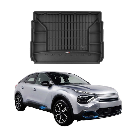 OMAC Gummi Kofferraumwanne für Citroen e-C4 2021-2025 TPE Laderaumwanne Schwarz