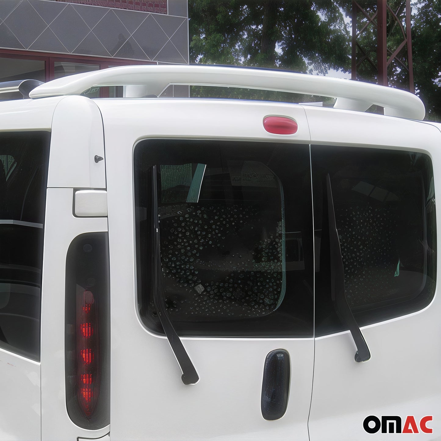 Heckspoiler Dachspoiler Flügel für Renault Trafic Opel Vivaro Hinten Grundiert