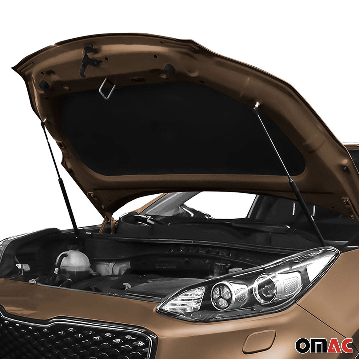 2x Motorhaubendämpfer Gasfeder Dämpfer für Kia Sportage 2016-2024 Stahl