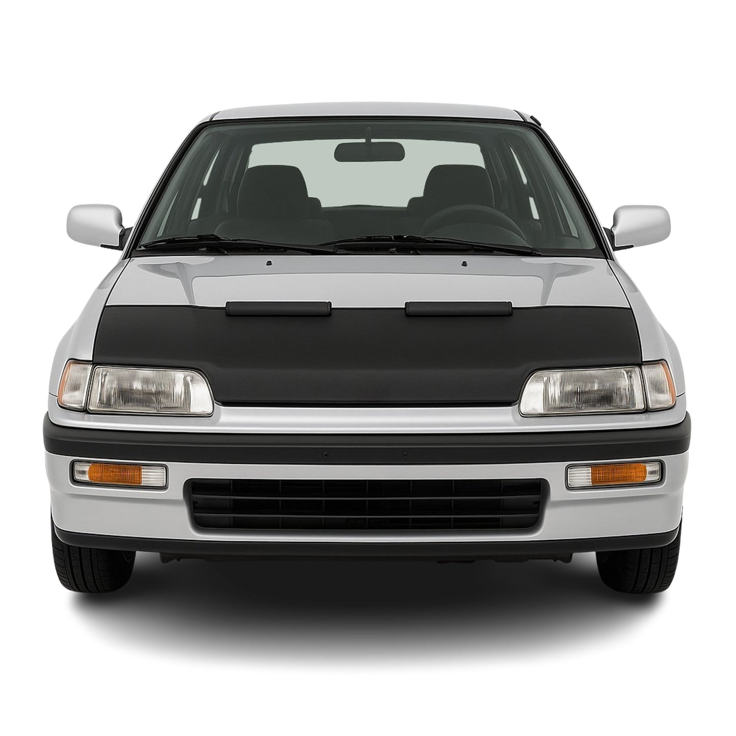 Protecție capotă anti-ciobire pentru Honda Civic 1987-1993, jumătate neagră