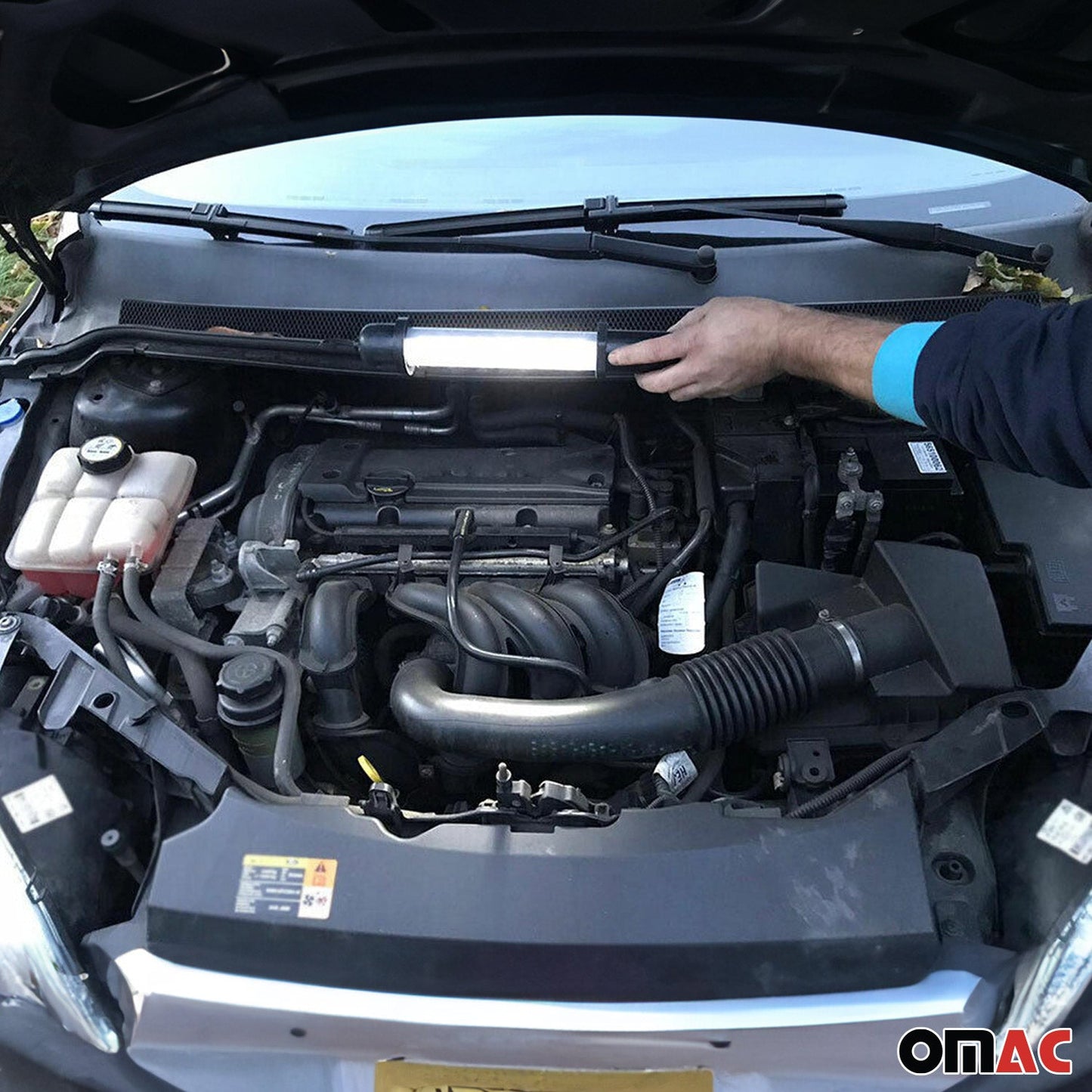 Lampa robocza, lampa warsztatowa, oświetlenie komory silnika, lampa ręczna, 26 diod LED, 12 V, zestaw 3 sztuk