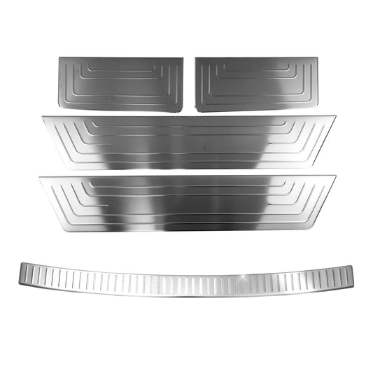 Ladekantenschutz Einstiegsleisten Satz für VW T5 Transporter 2003-2015 Edelstahl