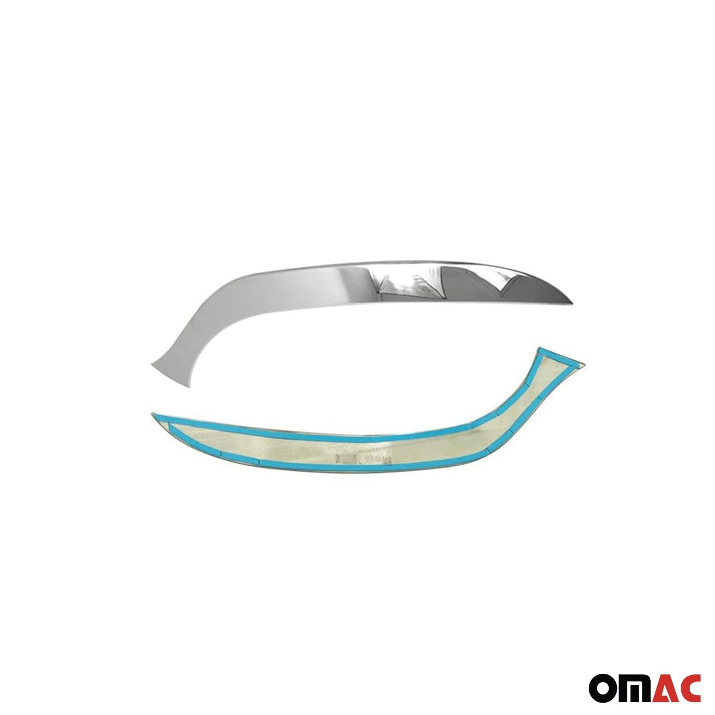 Scheinwerfer Scheinwerferblende für Renault Clio 4 Grandtour 2012-2019 Chrom 2x