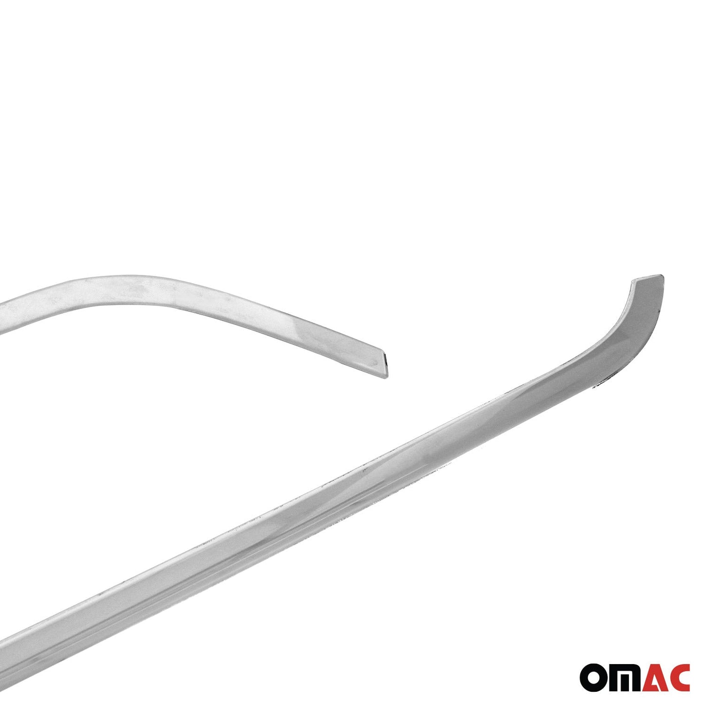 Kühlergrill Leisten Grillleisten für Ford Transit 2019-2025 Edelstahl Silber 3x