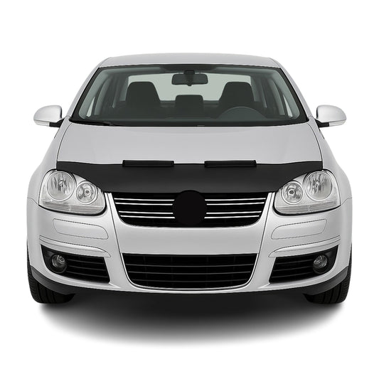 Haubenbra Steinschlagschutz Bonnet Bra für VW Jetta 2005-2010 Schwarz Halb