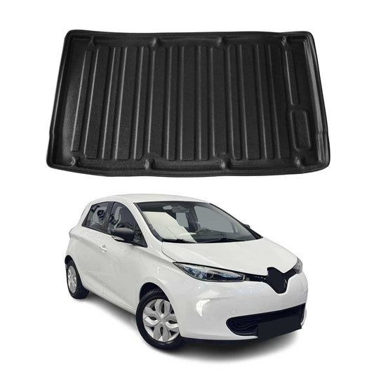 Kofferraumwanne Laderaumwanne für Renault Zoe 2012-2025 Gummi TPE Schwarz