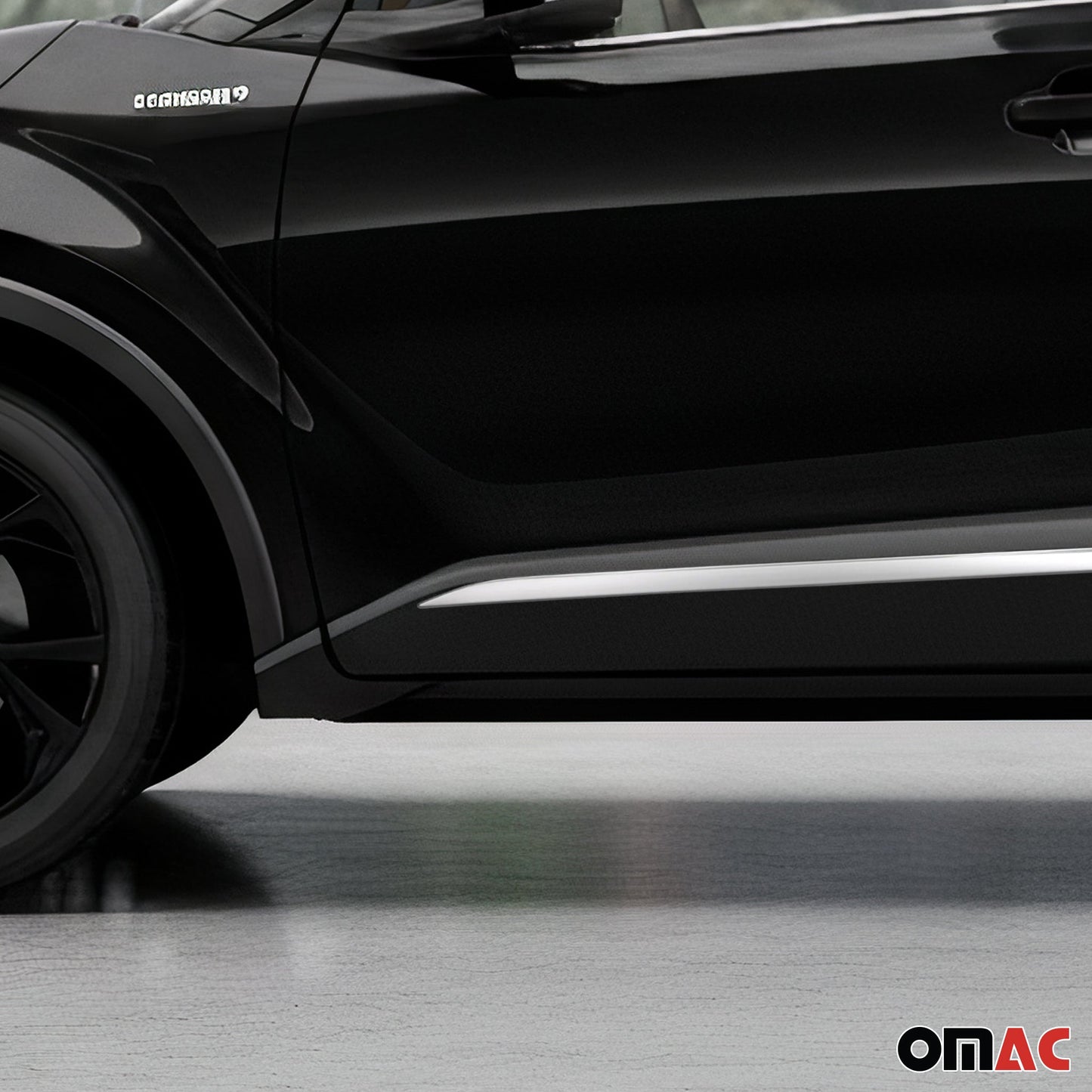 Seitentürleiste Türleisten Türschutzleiste für Toyota C-HR 2016-2023 Chrom 4x