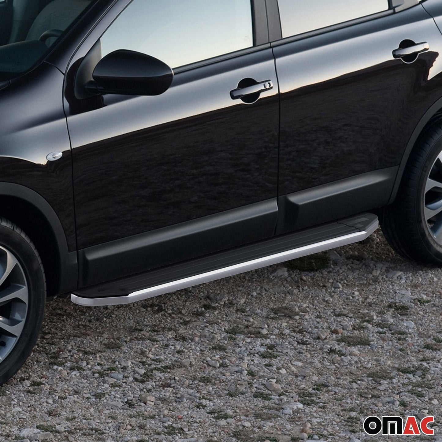 Trittbretter Seitenschweller für Nissan X-Trail 2015-2018 ABE Alu