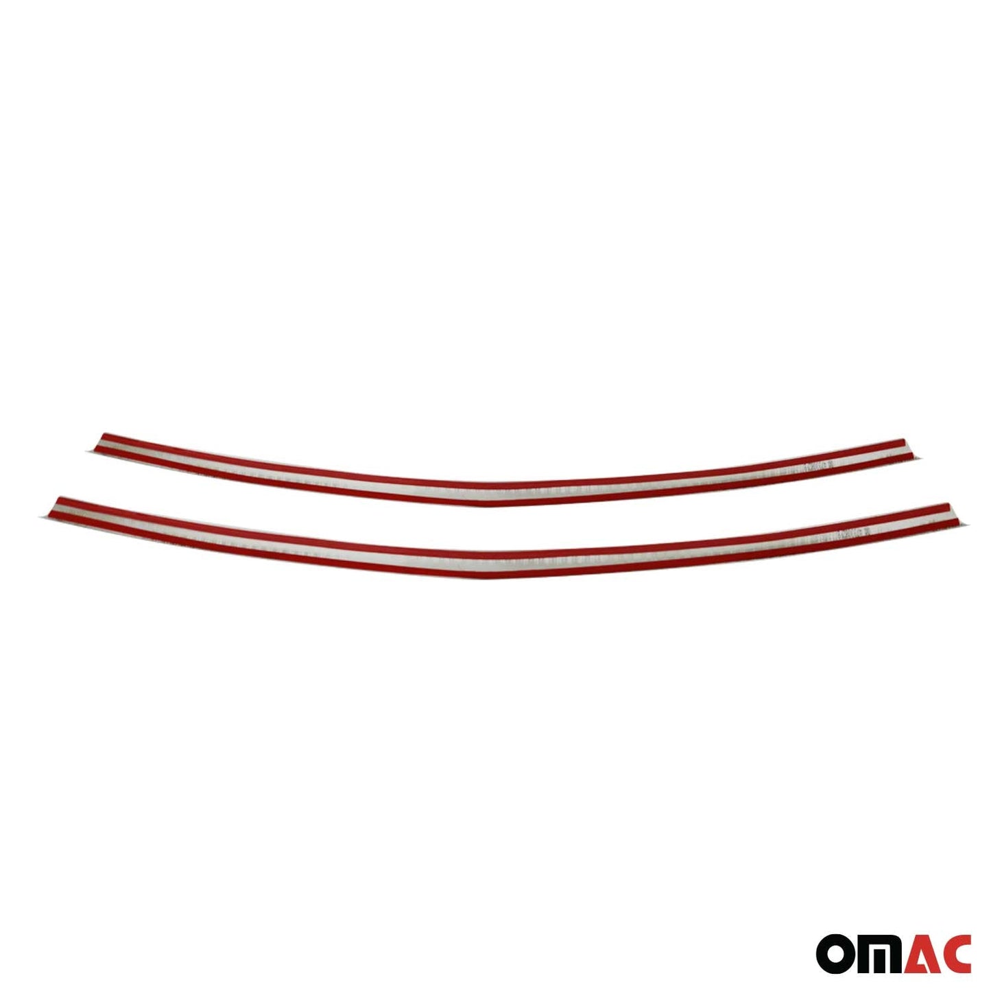 Benzi decorative grilă auto pentru Mercedes Vito 2014-2025, oțel inoxidabil, culoare închisă, 2x