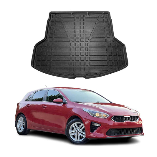 Kofferraumwanne Laderaumwanne für Kia Ceed Estate SW 2018-2025 Gummi TPE Schwarz