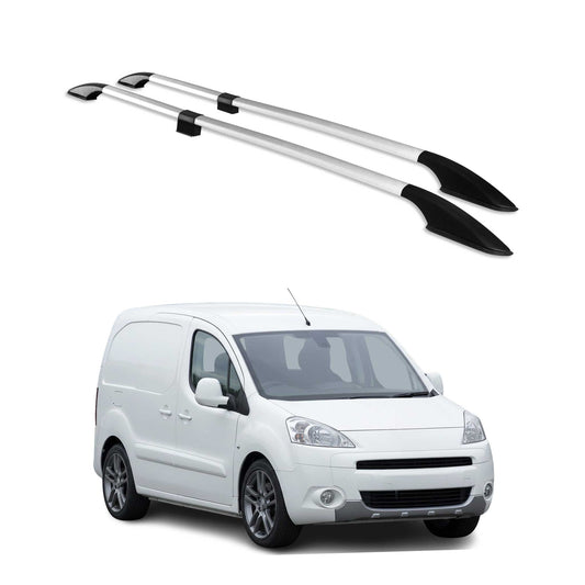 Dachreling Dachgepäckträger für Citroen Berlingo 2008-2018 Kurzer Alu Grau