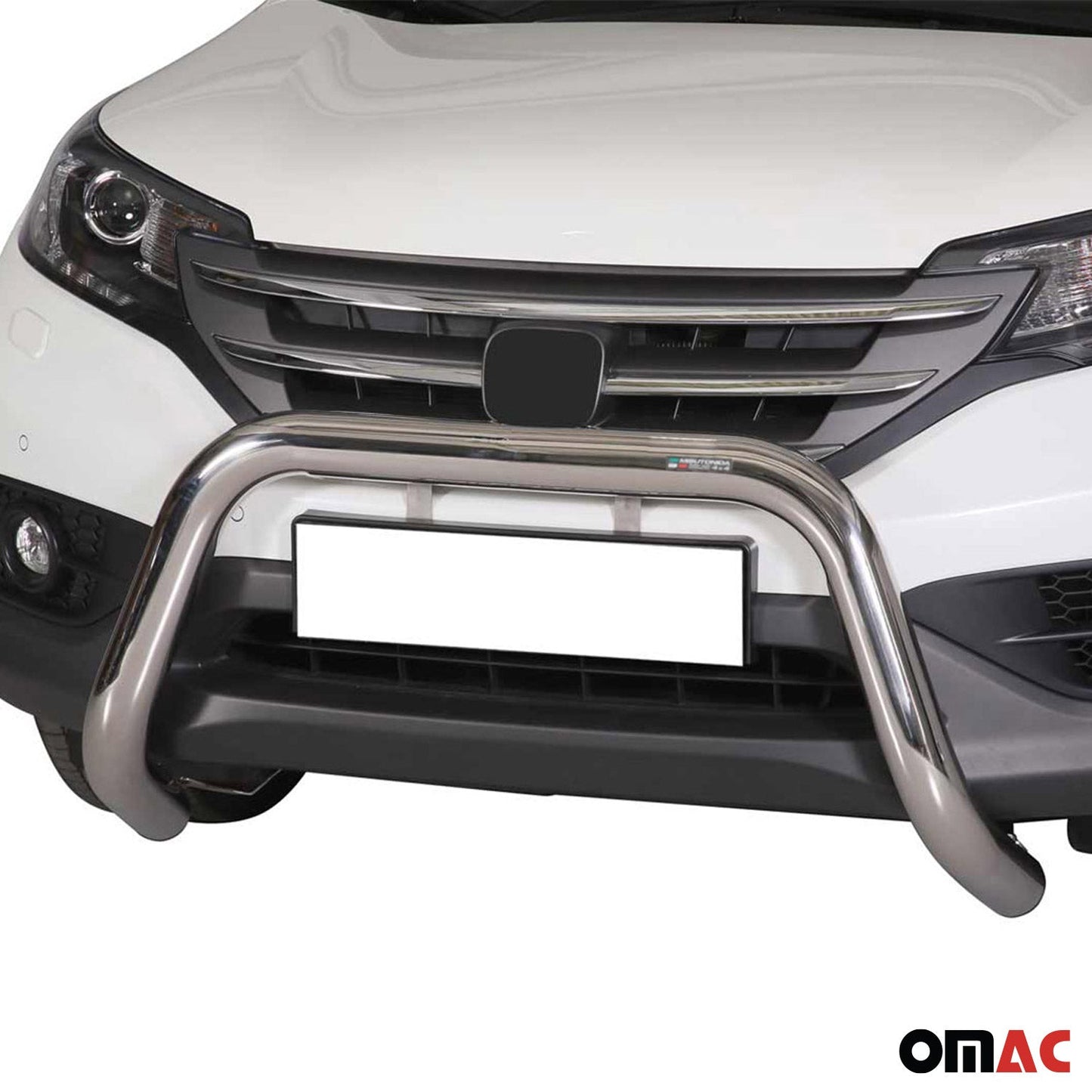 Frontbügel Frontschutzbügel für Honda CR-V 2012-2015 ø76mm Stahl Silber Schutz