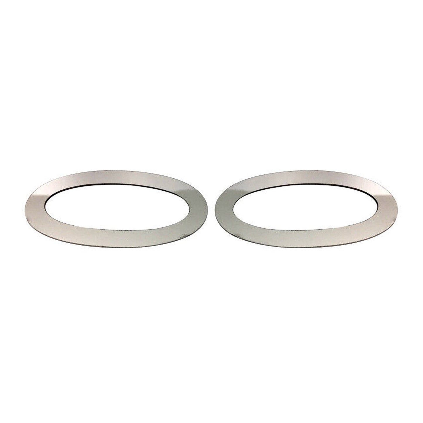 Blinkerrahmen Signalblende Blinker für Nissan Qashqai 2007-2013 Edelstahl Silber