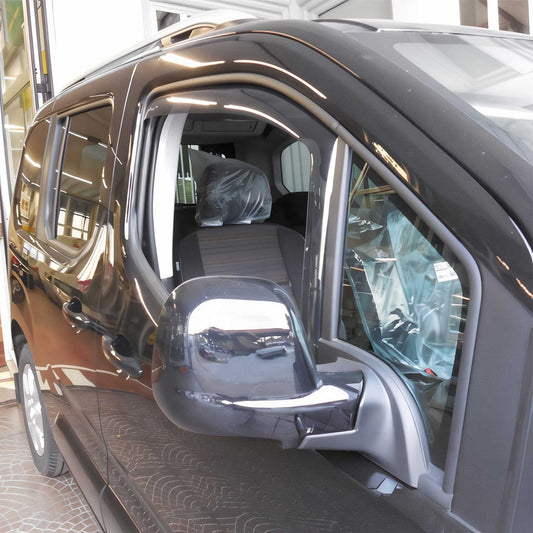 Windabweiser Regenabweiser für Citroen C-Crosser 2007-2012 Dunkel Acryl 2tlg