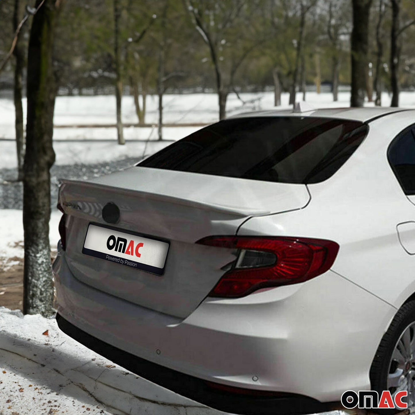 Heckspoiler Dachspoiler Hecklippe für Fiat Tipo 2015-2025 Limo ABS Grundiert