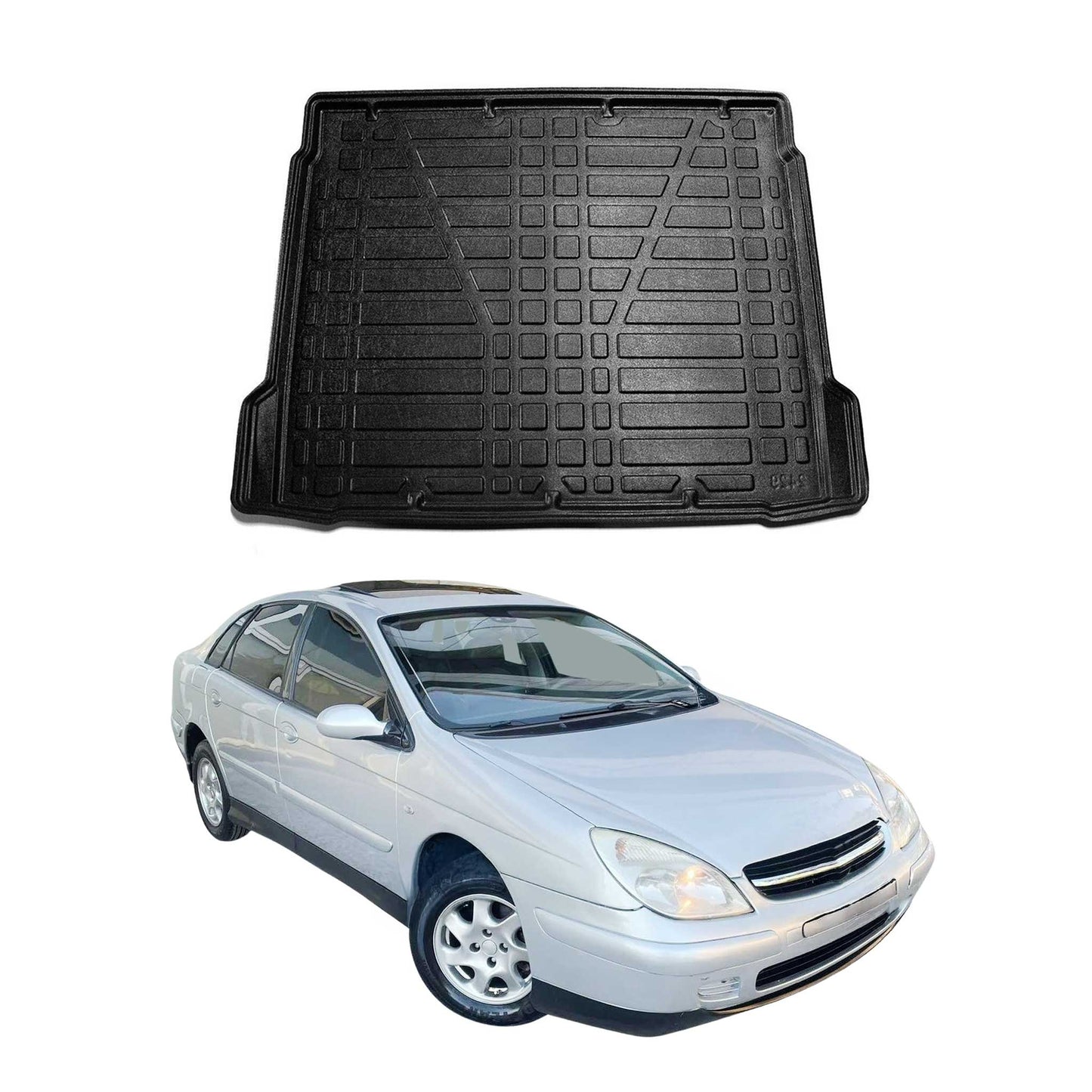 Kofferraumwanne Laderaumwanne für Citroen C5 2001-2008 Stufenheck Gummi TPE