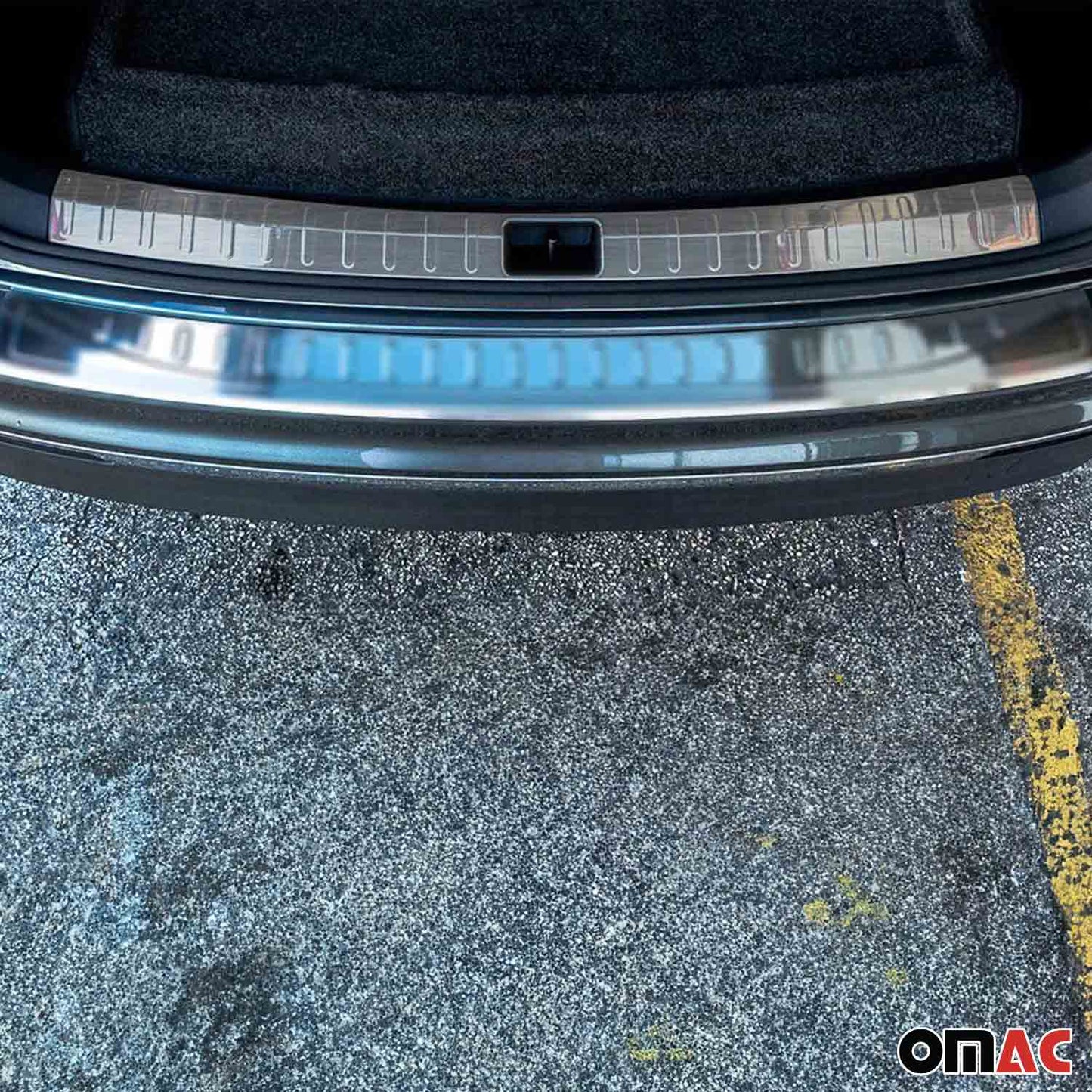 Protecție prag bară de protecție interioară pentru VW Tiguan Allspace 2016-2024, oțel inoxidabil