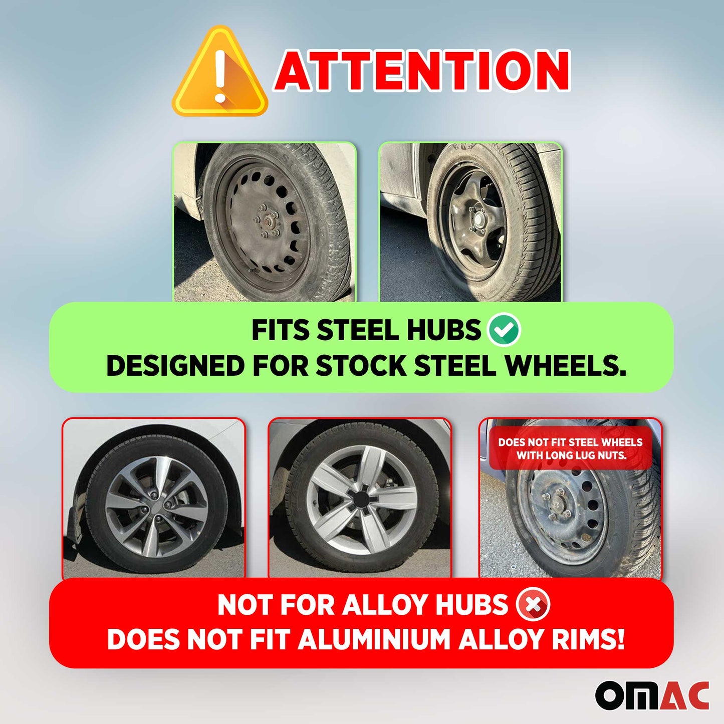 4x Capace/Capace pentru jante auto 15 inch argintii