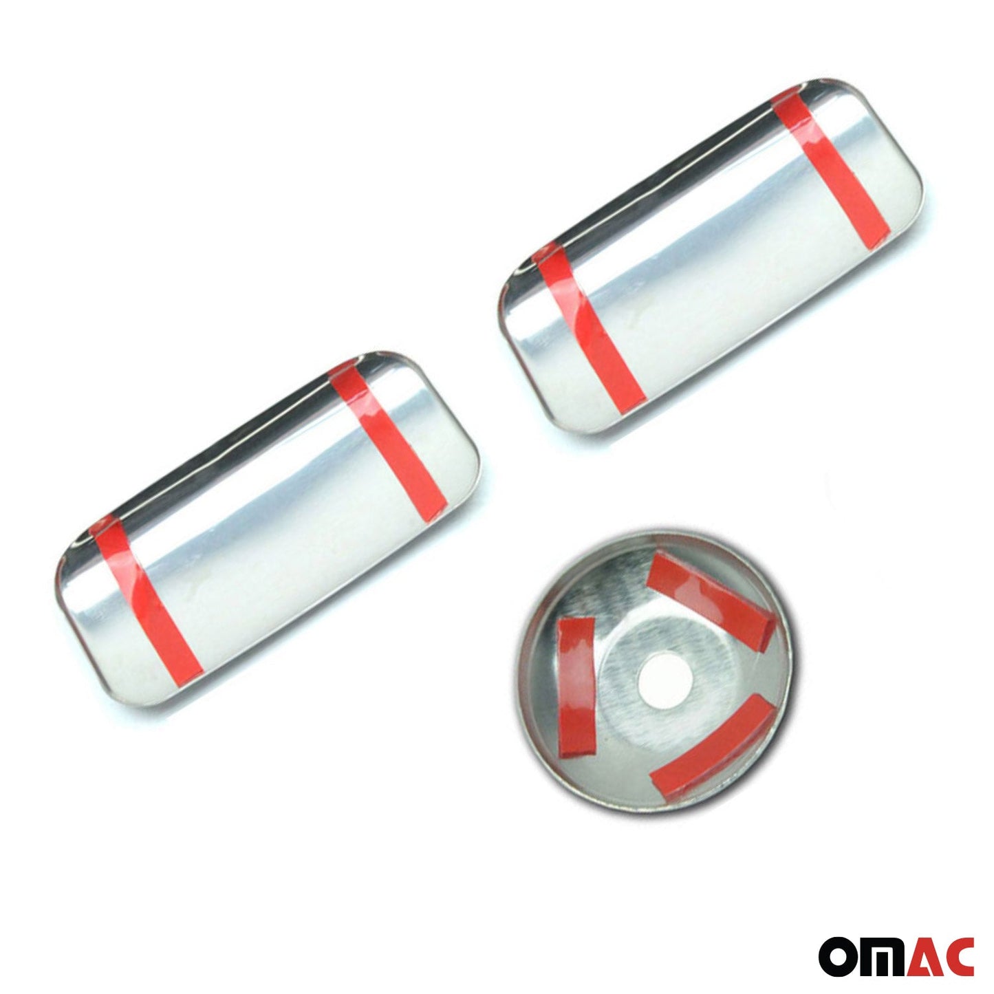 Ornamente mâner ușă, capace mâner ușă pentru Ford Transit 2005-2014 cu 2 uși, oțel inoxidabil 3x