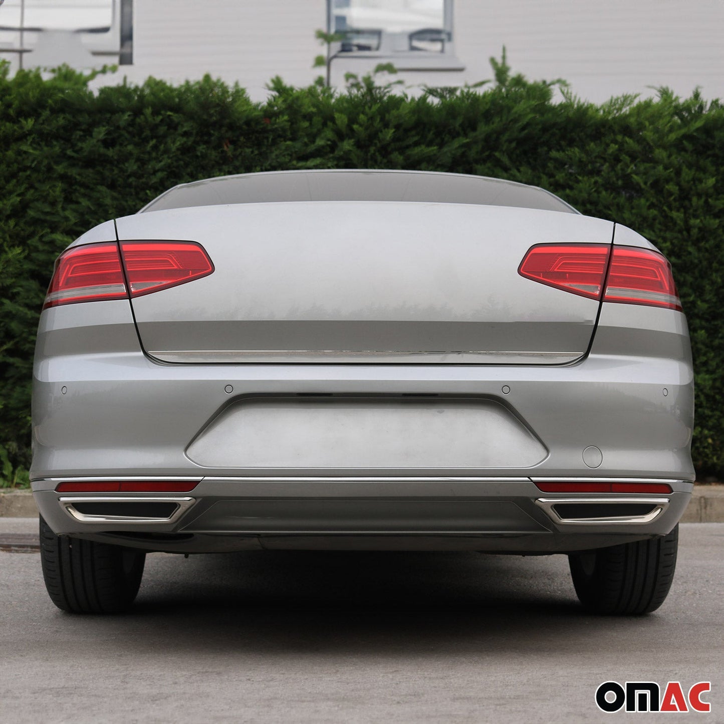 Ramă difuzor evacuare bara de protecție pentru VW Passat B8 2014-2019 oțel inoxidabil cromat