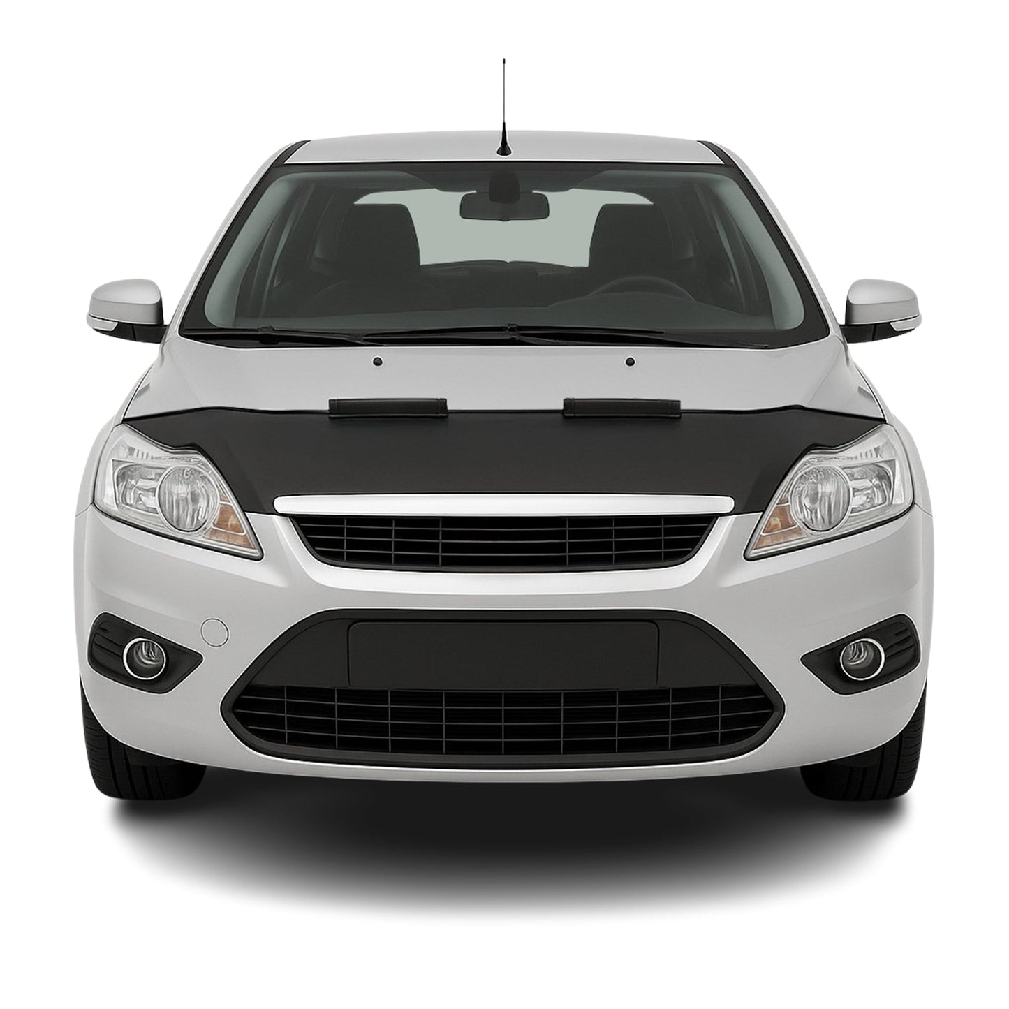 Protecție capotă anti-ciobituri pentru Ford Focus 2008-2011, jumătate neagră