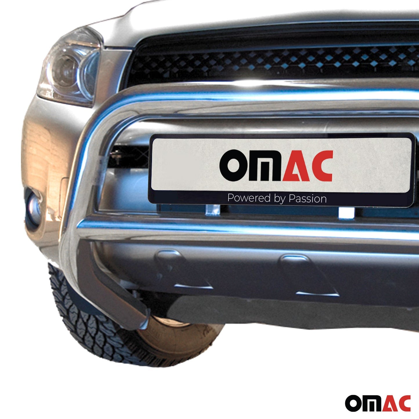 Frontbügel Schutz Frontschutzbügel für Toyota RAV4 2006-2010 Stahl ABE Silber