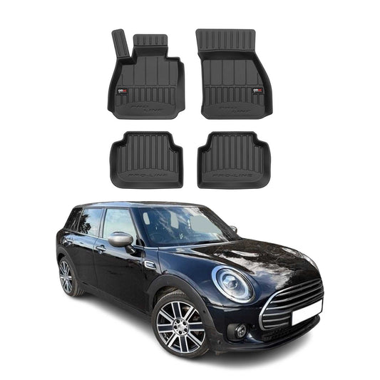 2015-2024 Mini Clubman F54 Fußmatten TPE Schwarz 4 tlg