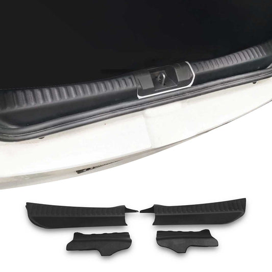Protecție prag bară de protecție interioară pentru Dacia Sandero mk3 2021-2025 ABS Negru set 4 piese