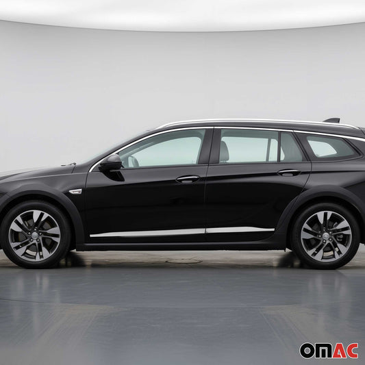 Seitentürleiste Türschutzleiste für Opel Insignia B 2017-2024 Chrom Edelstahl 4x