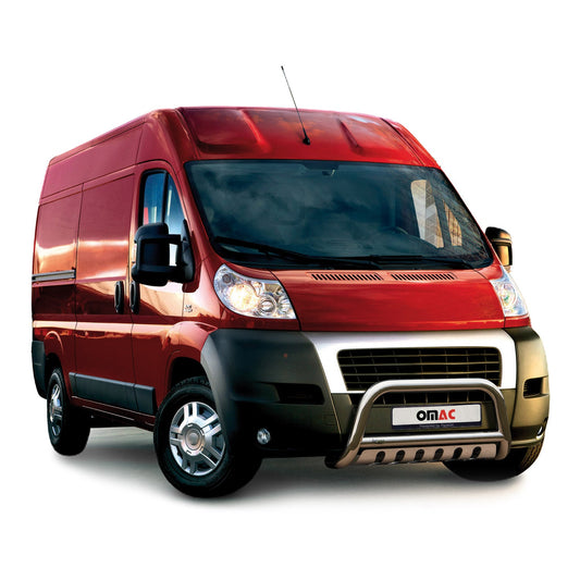 Frontbügel Frontschutzbügel für Fiat Ducato 2006-2016 mit ABE Edelstahl Silber