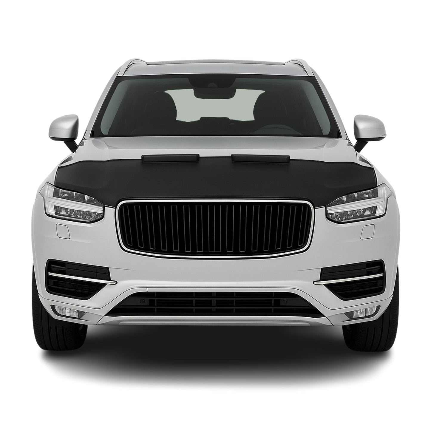 Protecție capotă anti-ciobituri pentru Volvo XC90 2015-2020, jumătate neagră