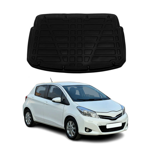 Protecție portbagaj/căptușeală bagaje pentru Toyota Yaris hatchback 2012-2020 5 uși, cauciuc