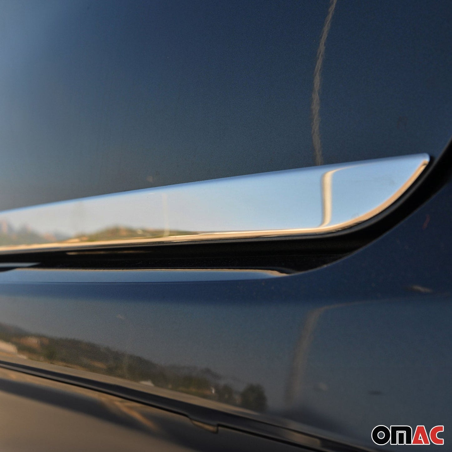 Bandă decorativă portbagaj pentru Peugeot 301, oțel inoxidabil, cromat, 1 bucată